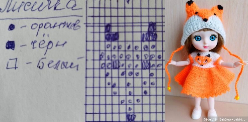 Мои любимые жаккарды — Одежда и обувь для кукол своими руками: фото