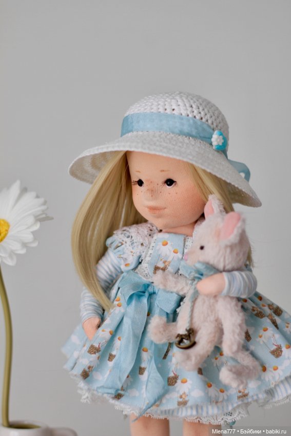 Милаша интерьерная кукла — Авторские текстильные куклы: Вальдорфские (фото 2)