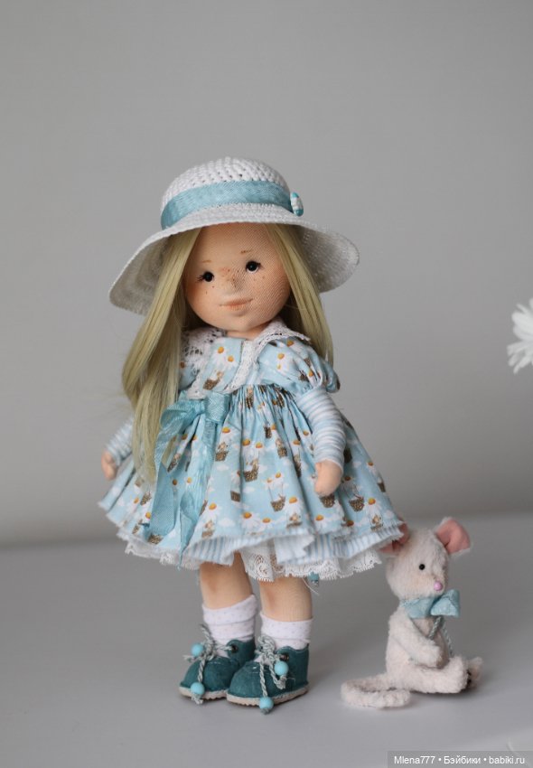Милаша интерьерная кукла — Авторские текстильные куклы: Вальдорфские (фото 6)