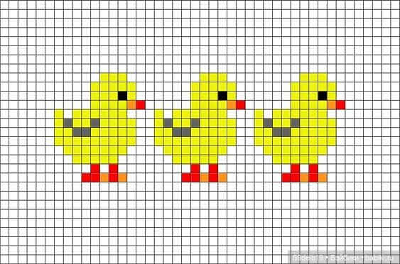Жаккарды с пасхальной тематикой