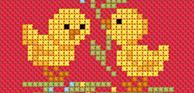 Жаккарды с пасхальной тематикой (фото 6)