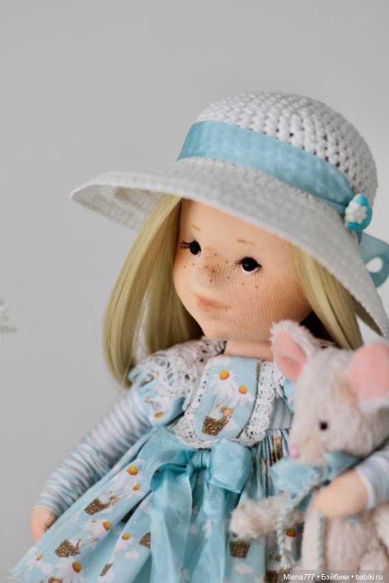 Милаша интерьерная кукла — Авторские текстильные куклы: Вальдорфские (фото 4)