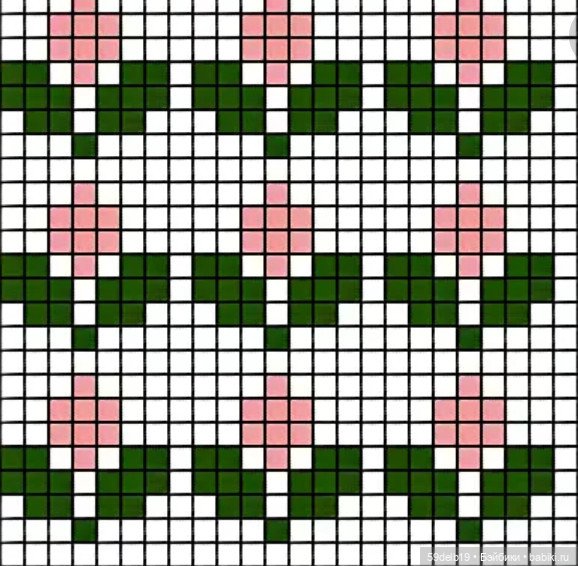 Весенне - летние жаккарды: фрукты, цветочки, мотылёчки