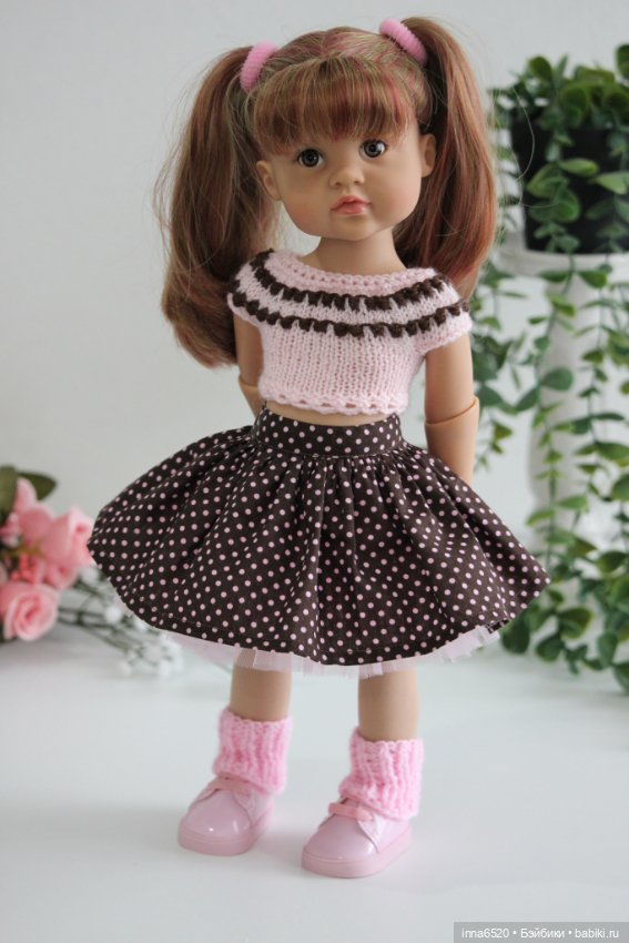 Крошки-горошки — Одежда и обувь для кукол своими руками: фото (фото 8)