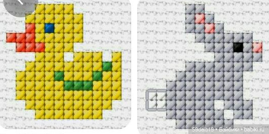 Жаккарды с пасхальной тематикой