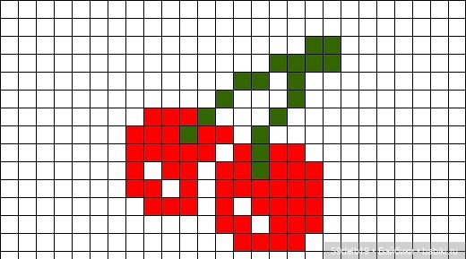 Весенне - летние жаккарды: фрукты, цветочки, мотылёчки (фото 3)