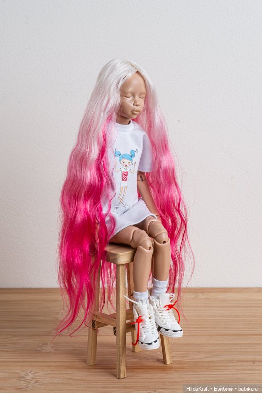 Мой опыт изготовления париков для БЖД