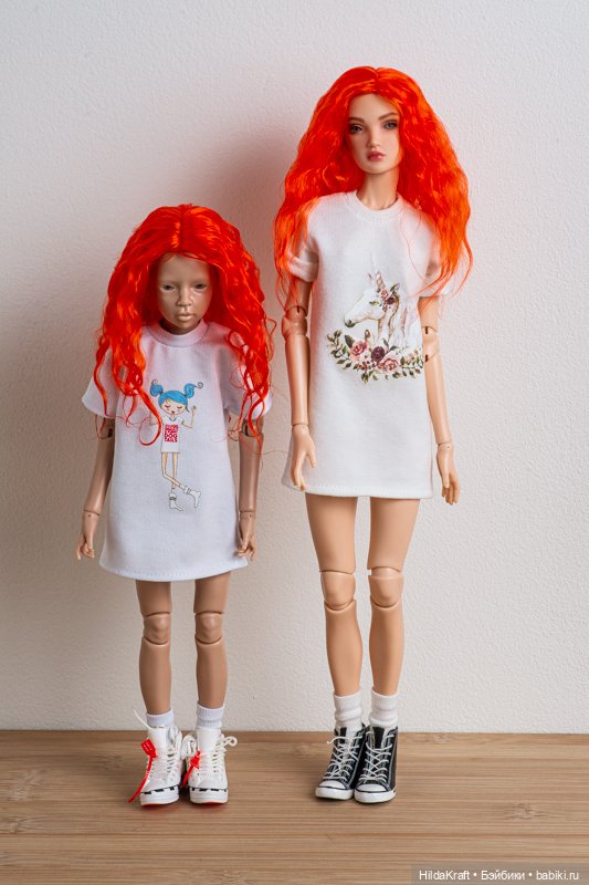 Мой опыт изготовления париков для БЖД