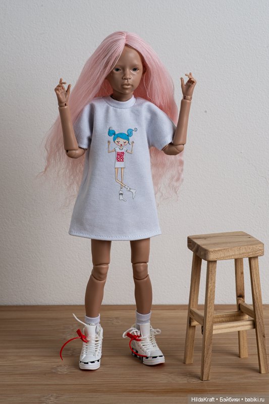 Мой опыт изготовления париков для БЖД (фото 4)