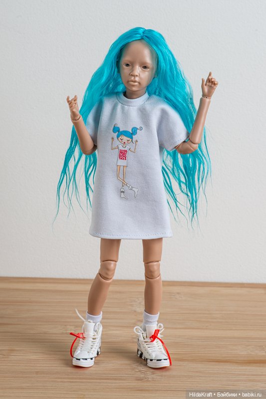 Мой опыт изготовления париков для БЖД