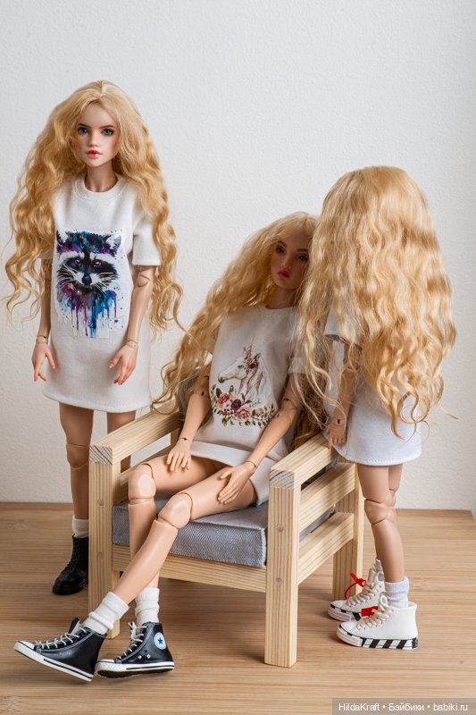 Мой опыт изготовления париков для БЖД