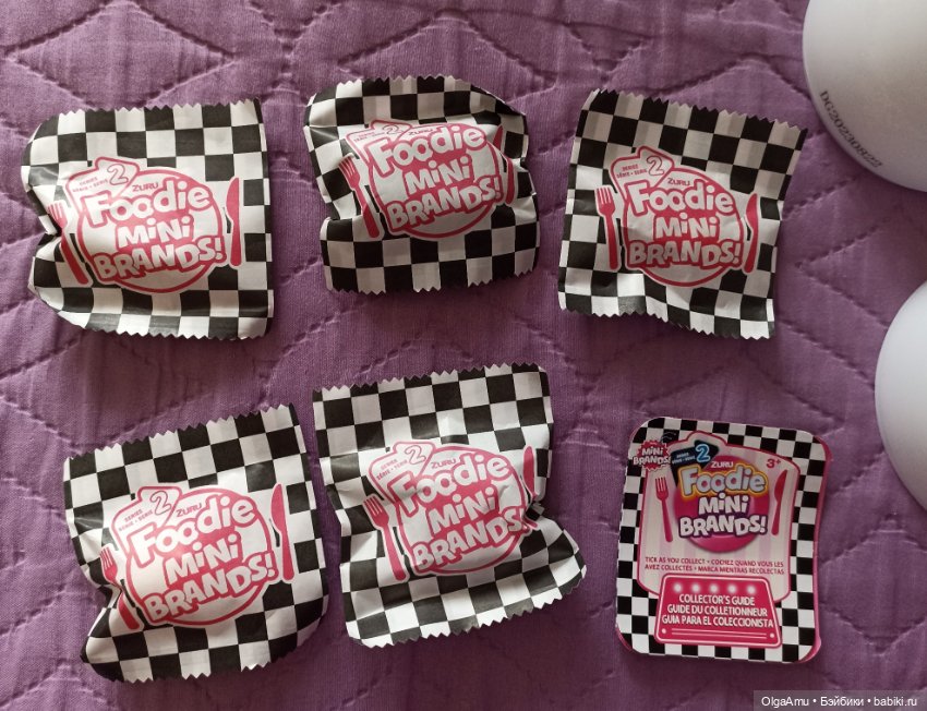 Zuru mini foodies 2 и mini brends disney 2