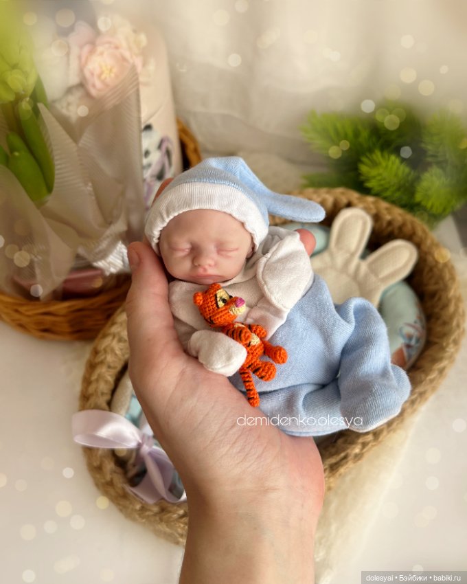 Мини кукла - Марти — Авторские миниатюрные куклы: лепка (фото 4)