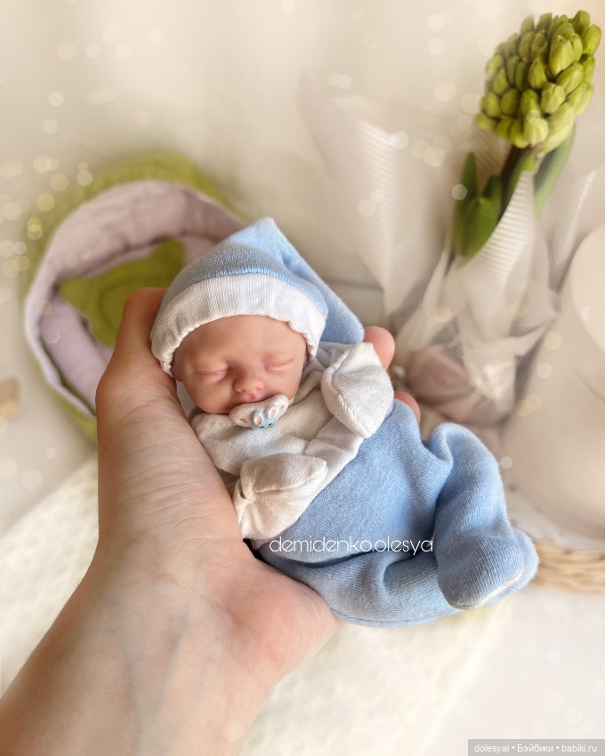 Мини кукла - Марти — Авторские миниатюрные куклы: лепка