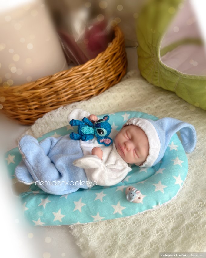 Мини кукла - Марти — Авторские миниатюрные куклы: лепка (фото 2)