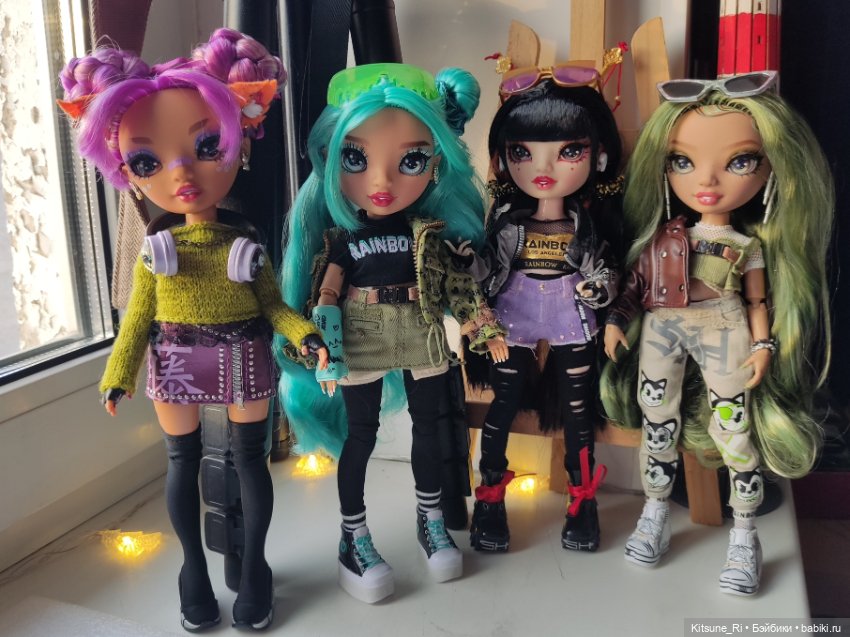 Радужный квартет😻 — Куклы Rainbow High (Рейнбоу Хай