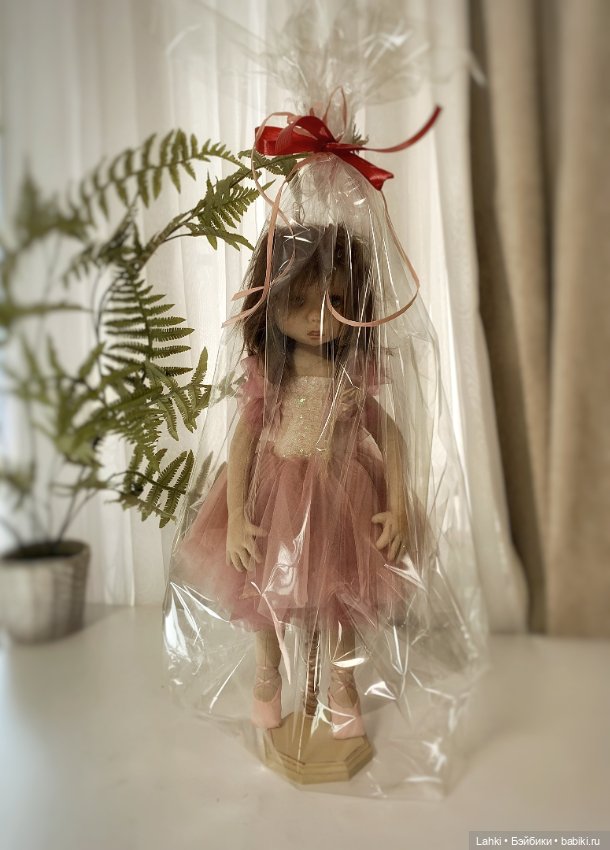 Интерьерная кукла. Балерина (фото 5)