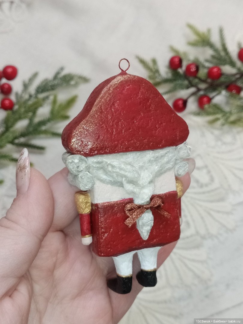 Щелкунчик — Лепка авторских игрушек и папье (фото 6)