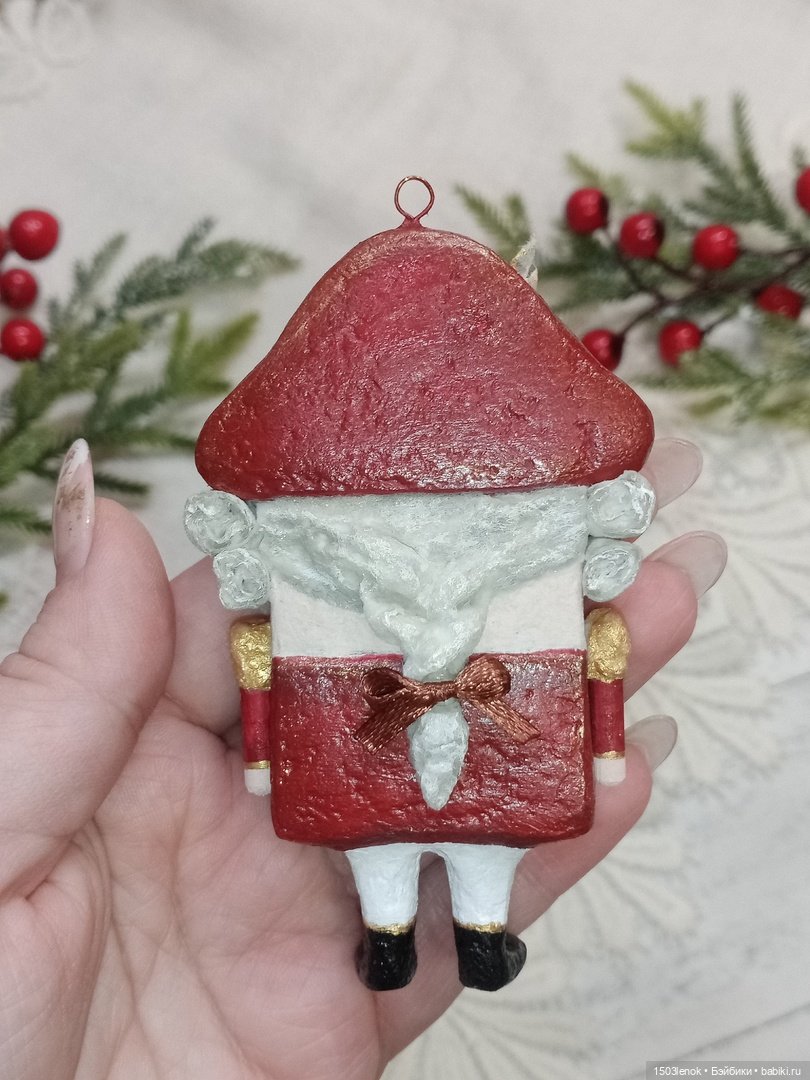 Щелкунчик — Лепка авторских игрушек и папье (фото 5)