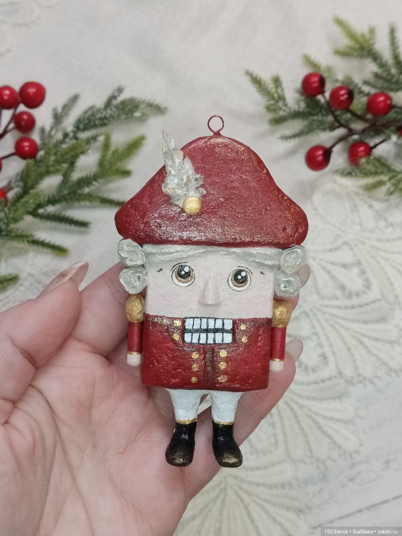 Щелкунчик — Лепка авторских игрушек и папье (фото 2)