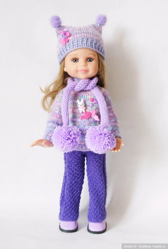 Костюм для паолочки в сиреневых тонах