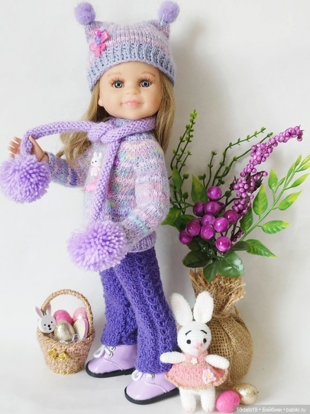 Костюм для паолочки в сиреневых тонах (фото 6)