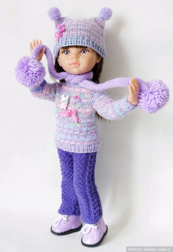 Костюм для паолочки в сиреневых тонах (фото 2)