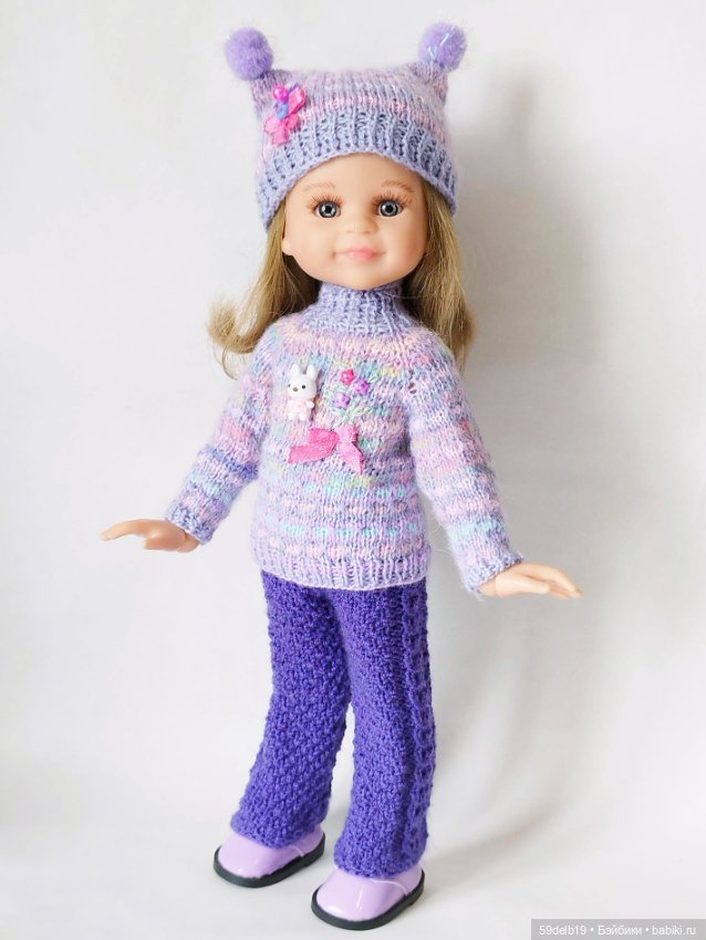 Костюм для паолочки в сиреневых тонах