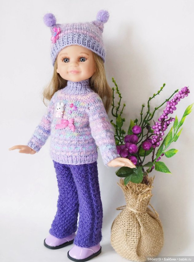 Костюм для паолочки в сиреневых тонах