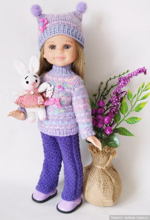 Костюм для паолочки в сиреневых тонах