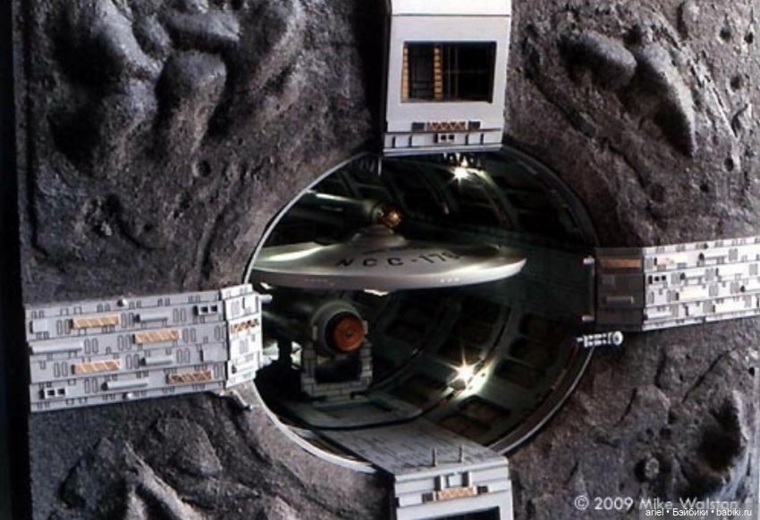 Диорама «Стыковочный отсек на астероиде» от Mike Walston (фото 2)