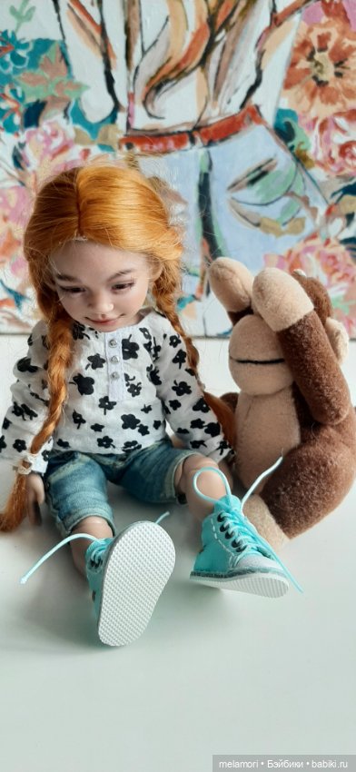 Обезьянки 🍒🐒🐒 — Куклы Dart dolls (Анна Шиткина): российские BJD (БЖД) (фото 10)