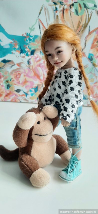 Обезьянки 🍒🐒🐒 — Куклы Dart dolls (Анна Шиткина): российские BJD (БЖД) (фото 8)