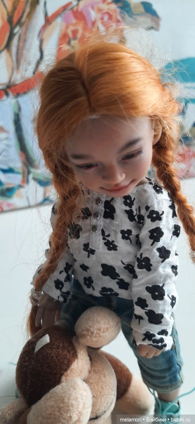 Обезьянки 🍒🐒🐒 — Куклы Dart dolls (Анна Шиткина): российские BJD (БЖД) (фото 9)