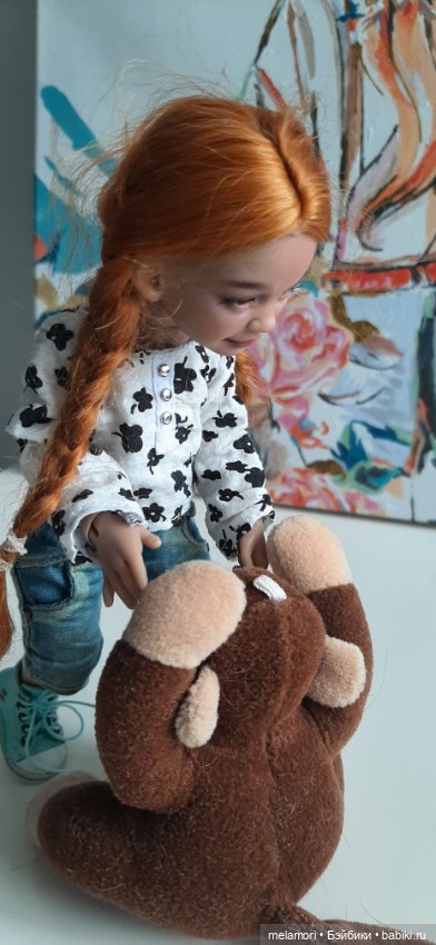 Обезьянки 🍒🐒🐒 — Куклы Dart dolls (Анна Шиткина): российские BJD (БЖД) (фото 4)