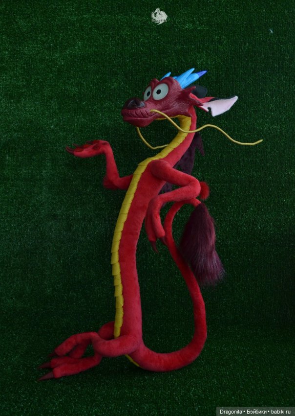 Дракон Мушу по мотивам мультфильма "Мулан" (фото 10)