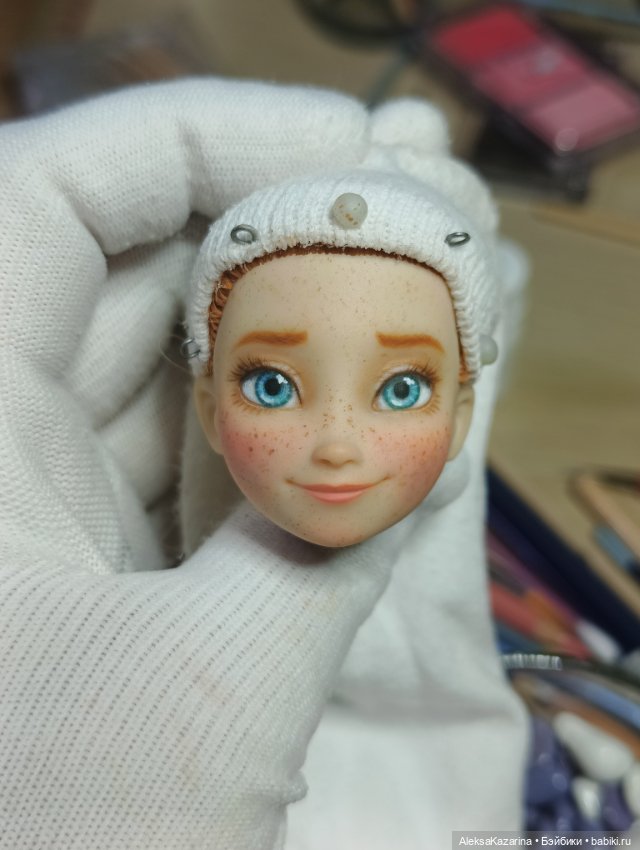 Принцесса Анна — ООАК и репейнт Принцесс Диснея (Disney): Аниматорс (фото 4)