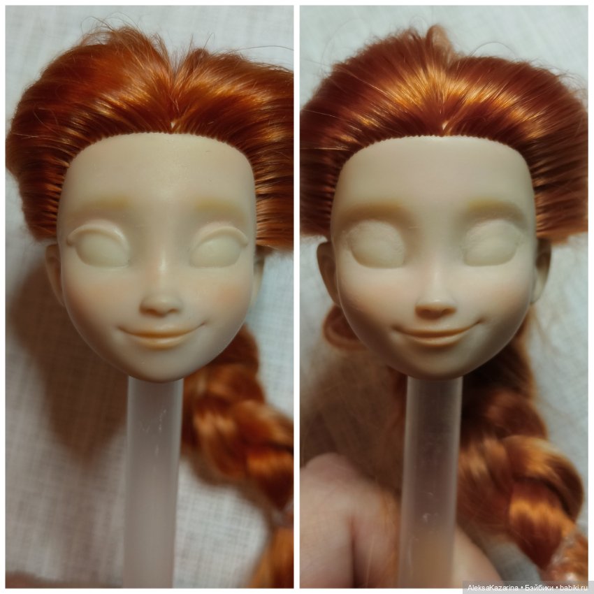 Принцесса Анна — ООАК и репейнт Принцесс Диснея (Disney): Аниматорс (фото 3)