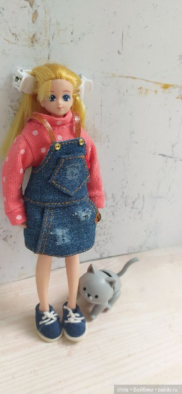 Наши обновки (Аниме девочка Takara mini)