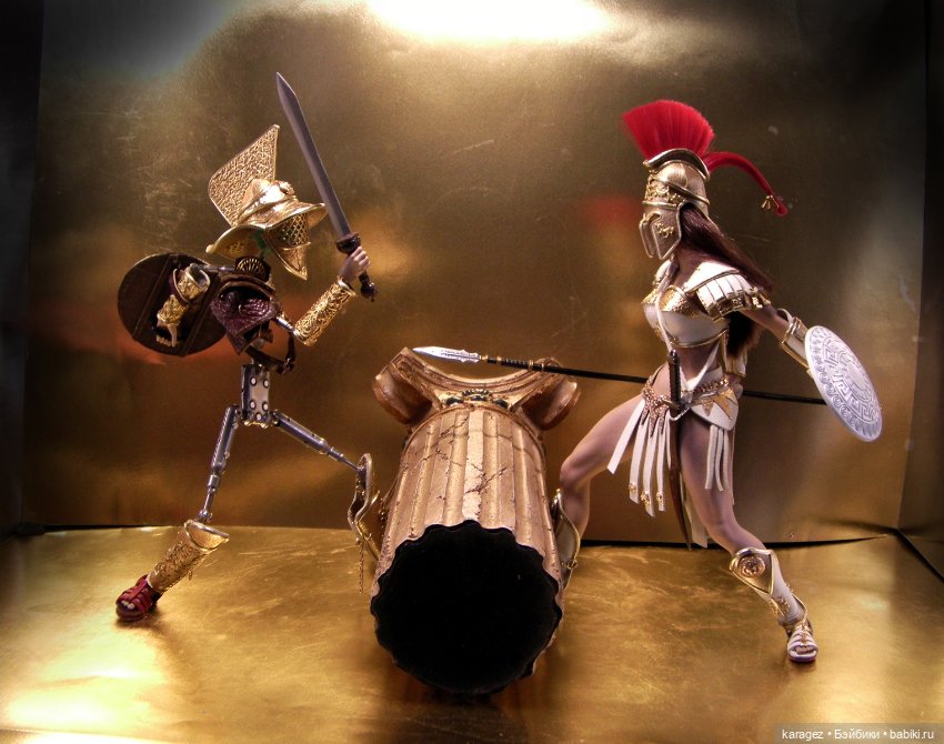 Мифическая битва — Одежда и обувь для кукол своими руками: фото