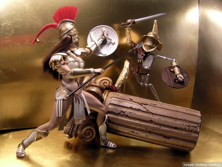 Мифическая битва — Одежда и обувь для кукол своими руками: фото