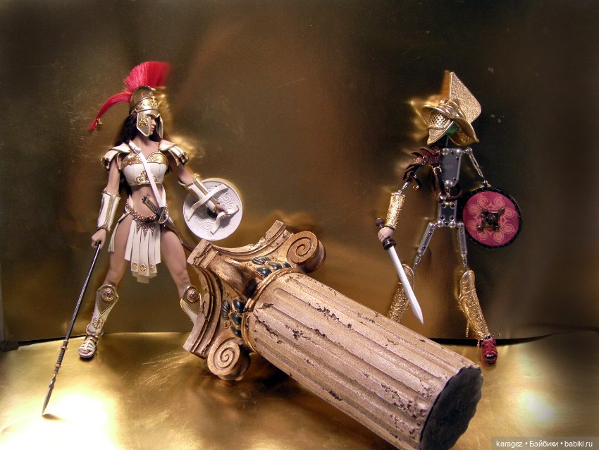 Мифическая битва — Одежда и обувь для кукол своими руками: фото