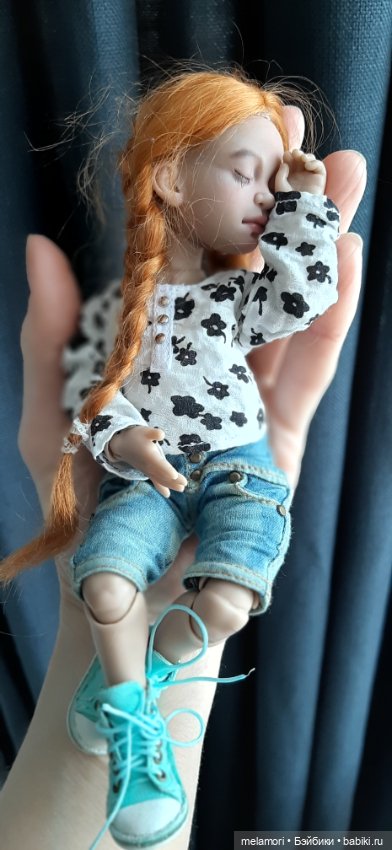 Крошка на ладошке 😇 — Куклы Dart dolls (Анна Шиткина): российские BJD (БЖД) (фото 8)