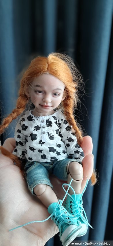 Крошка на ладошке 😇 — Куклы Dart dolls (Анна Шиткина): российские BJD (БЖД)
