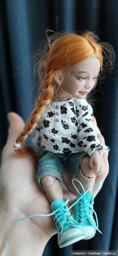 Крошка на ладошке 😇 — Куклы Dart dolls (Анна Шиткина): российские BJD (БЖД) (фото 2)