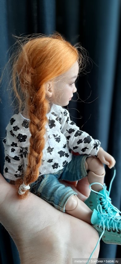 Крошка на ладошке 😇 — Куклы Dart dolls (Анна Шиткина): российские BJD (БЖД) (фото 4)