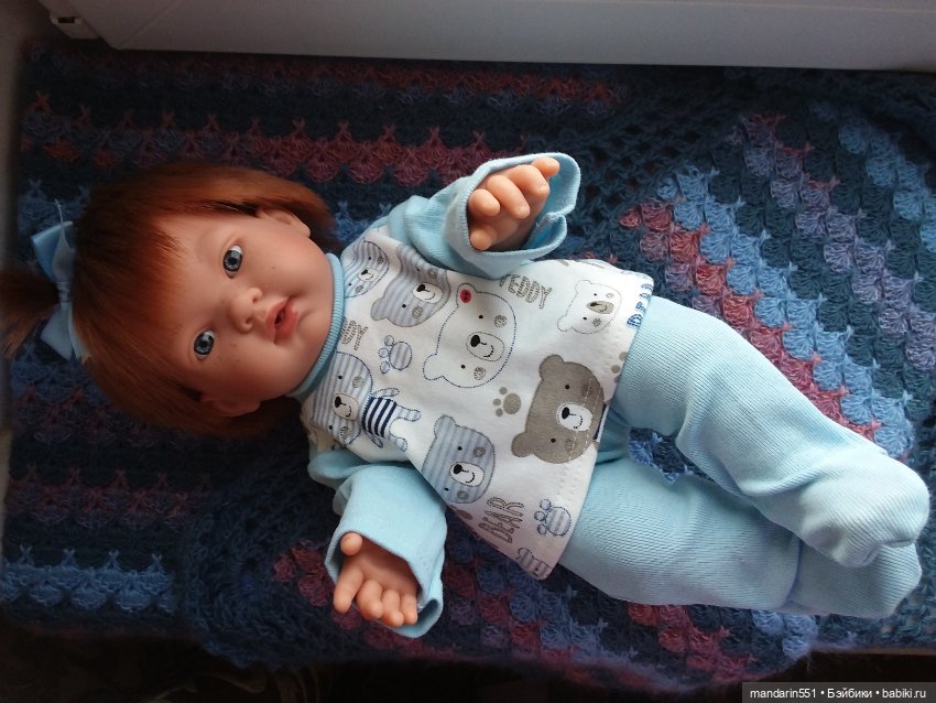 Леан от Carmen Gonzalez — Испанские куклы (разное): Vestida de Azul (фото 8)