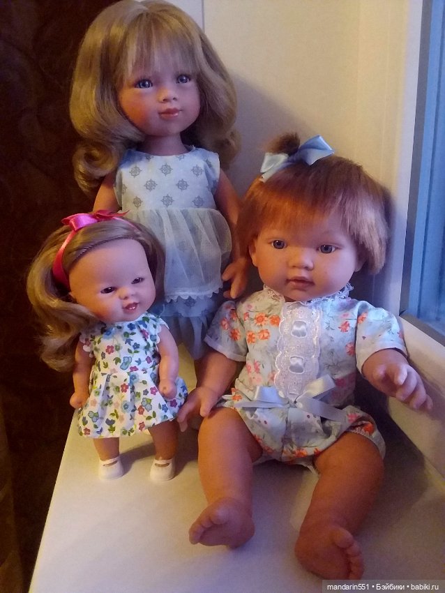 Леан от Carmen Gonzalez — Испанские куклы (разное): Vestida de Azul (фото 4)