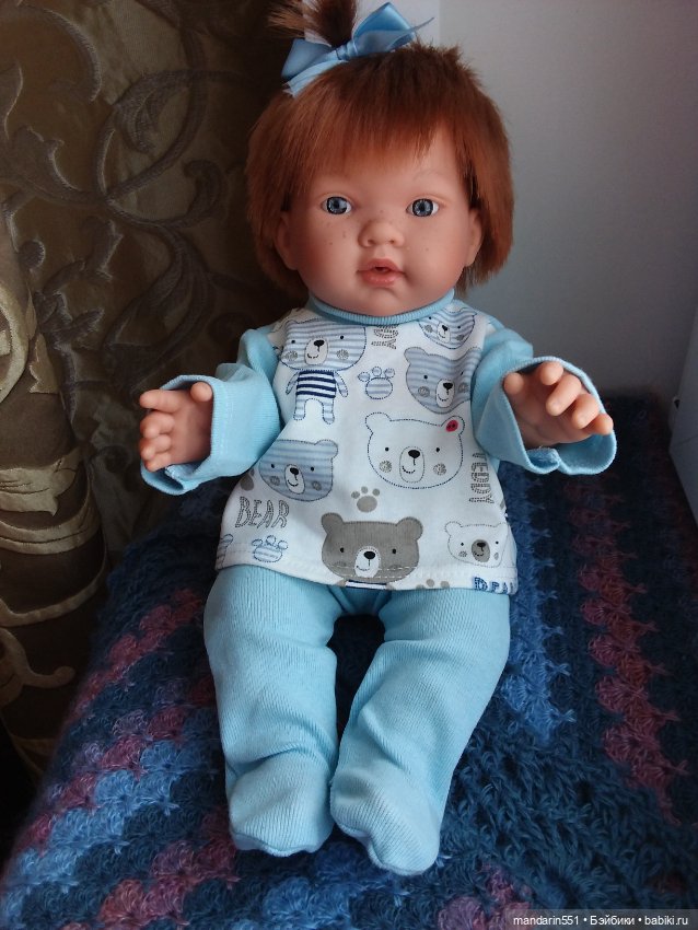 Леан от Carmen Gonzalez — Испанские куклы (разное): Vestida de Azul (фото 9)