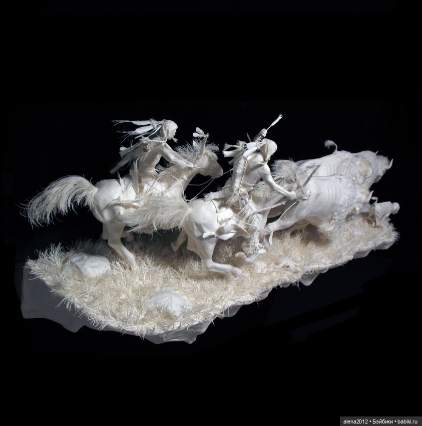 Бумажное чудо от семейной пары Пэкман